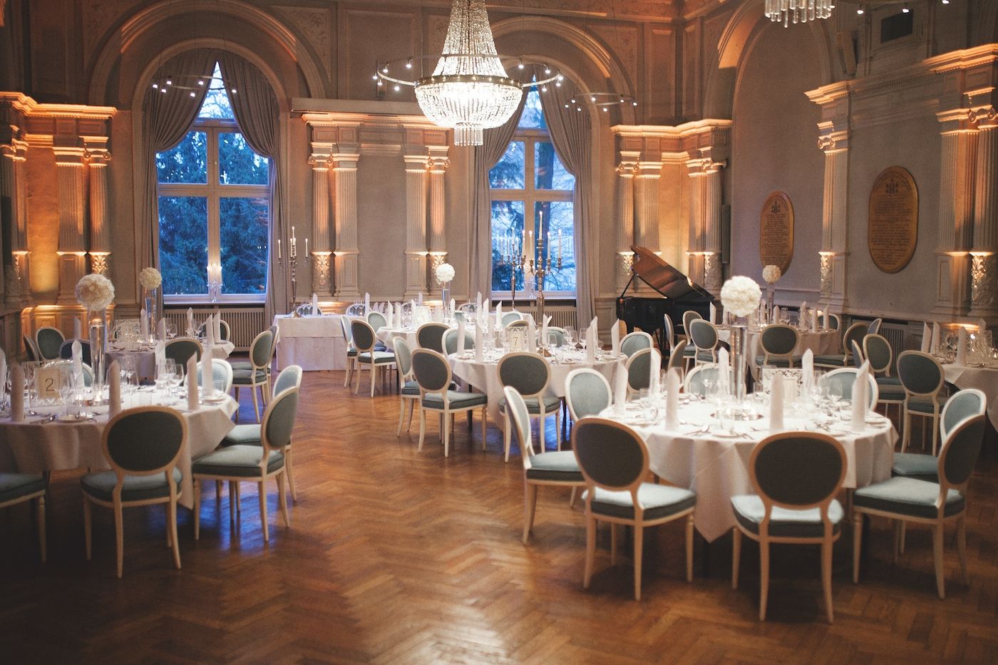 Festsaal für Veranstaltungen im Restaurant Meilenstein Lübeck