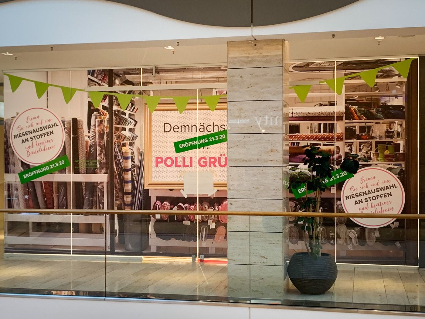 Polli Grün im Citti-Park Lübeck